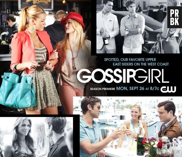 Le poster de la saison 5 de Gossip Girl