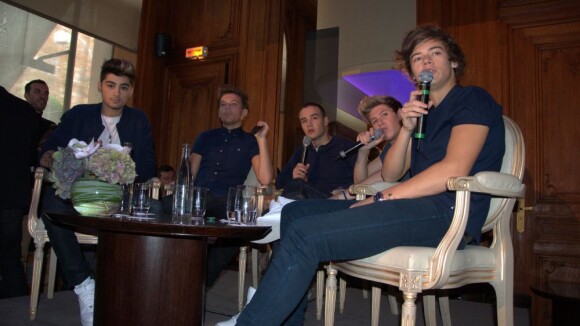 One Direction à Paris : une conférence de presse cool et canon ! (PHOTOS)