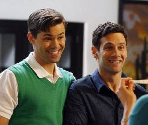 Matt Bomer jouera l'ex de Bryan (à gauche)