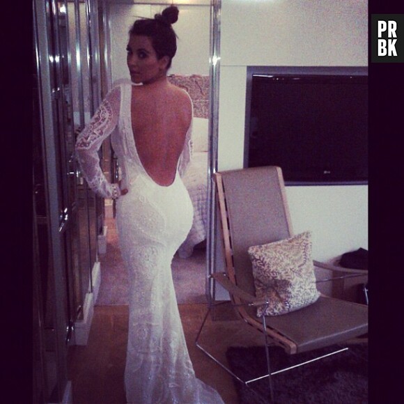Est-ce la vraie robe de mariée de Kim Kardashian ?