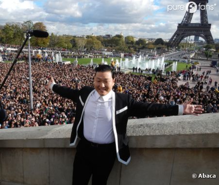 Psy à Paris pour une flashmob gigantesque !