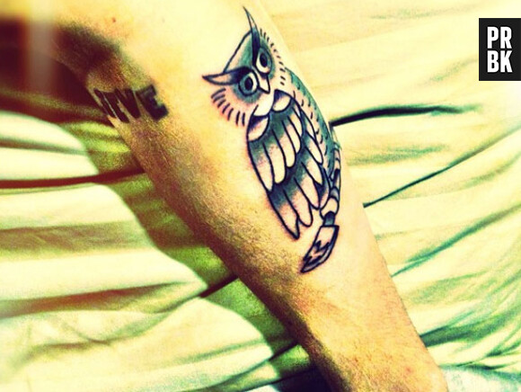 Justin Bieber et son tattoo trop chouette