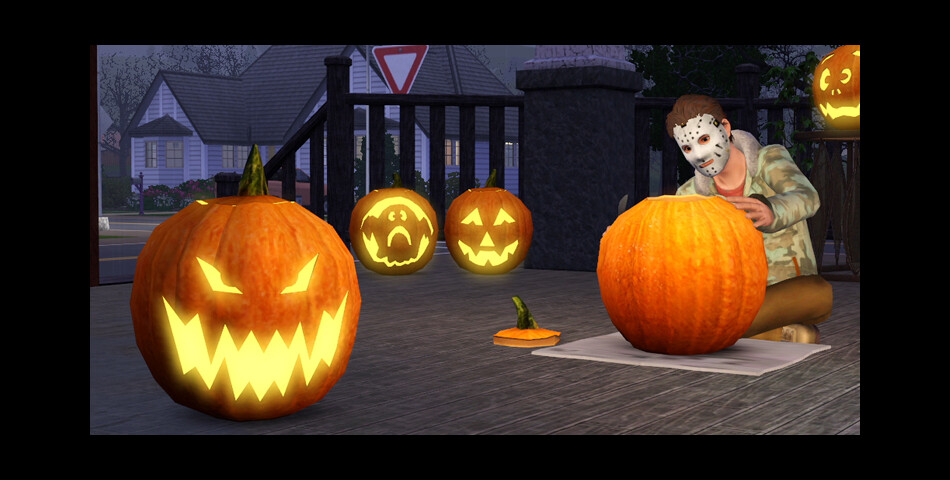 Fêter Halloween c&#039;est encore plus fun dans les Sims