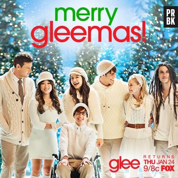 Bonnes vacances de la part de Glee