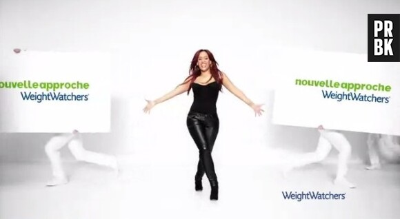 Amel Bent présente sa nouvelle campagne pour Weight Watchers !