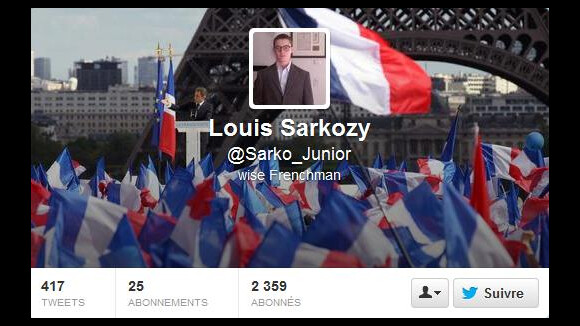 Louis Sarkozy sur Twitter : déjà aussi accro que Nikos Aliagas