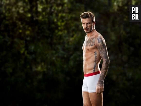 David Beckham en caleçon pour H&M