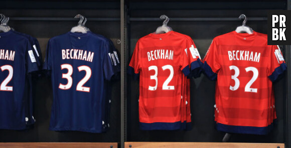 Les maillots de David Beckham déjà disponibles