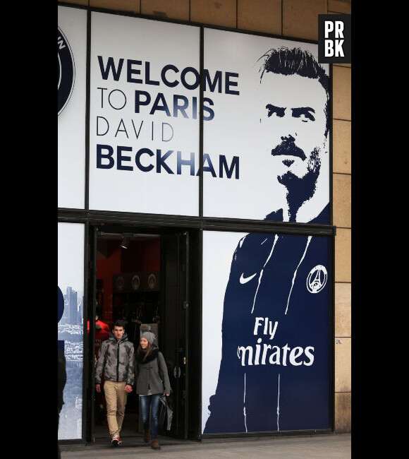 David Beckham bien accueilli à Paris