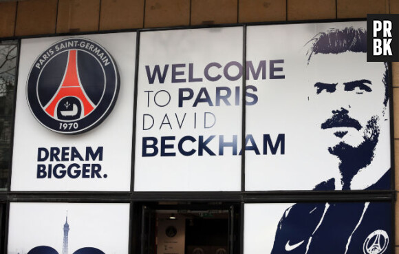 David Beckham est vraiment THE star du PSG
