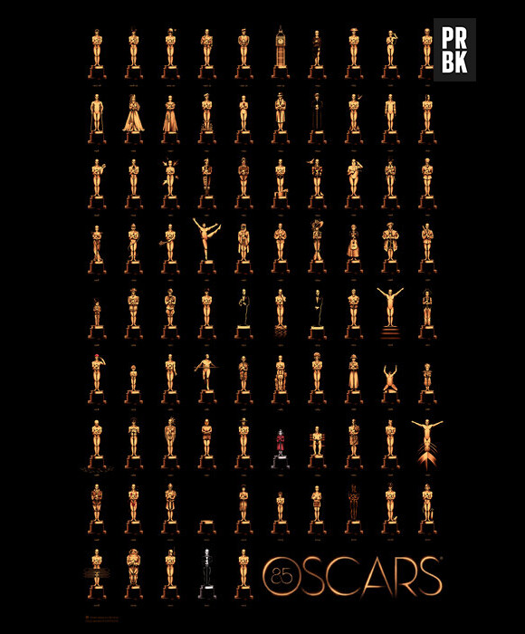 La magnifique affiche des Oscars 2013