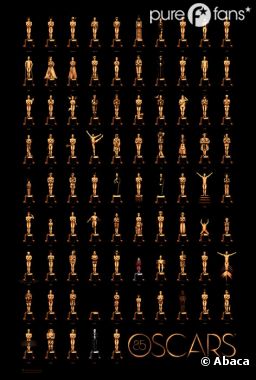La magnifique affiche des Oscars 2013