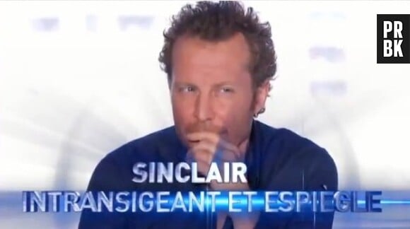 Sinclair est plus cash avec les candidats qu'avec Nicola Sirkis
