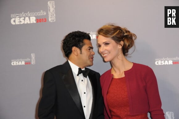 Jamel Debbouze et Melissa Theuriau sous le signe de l'amour aux Césars 2013