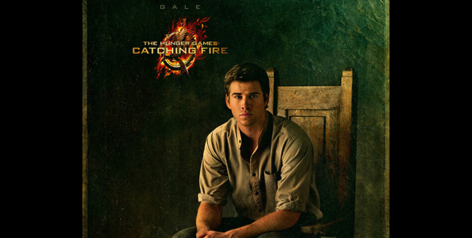 Gale aussi présent sur les posters individuelles d&#039;Hunger Games 2