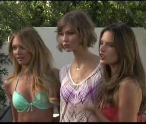 Les Anges de Victoria's Secret présentent la collection printemps-été 2013 de maillots de bain.
