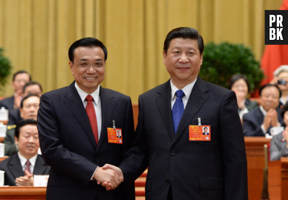 Xi Jinping et Li Keqiang, deux nouvelles têtes aux commandes de l'Etat chinois.