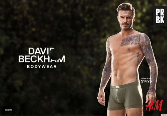 David Beckham, recordman des contrats publicitaires comme ici avec H&M
