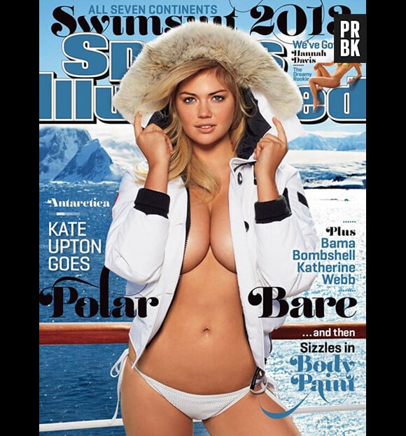 Kate Upton super hot en couverture du dernier numéro de Sports Illustrated.