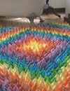 Les clients peuvent voir des meringues en guise de tapis