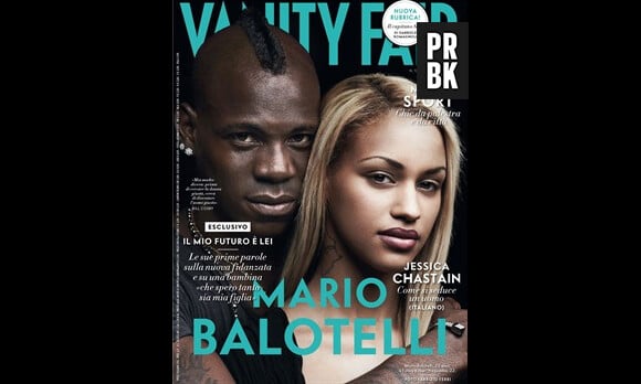 Maio Balotelli s'affiche en Une de Vanity Fair avec Fanny