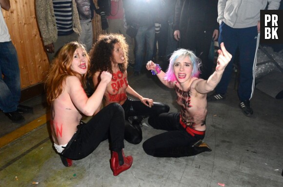 L'action préférée des Femen : la manif' topless