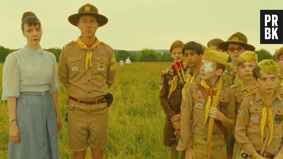 Un camp à l'image du camp scout du film Moonrise Kingdom de Wes Anderson