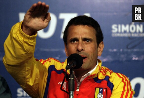 Henrique Capriles, le chef de l'opposition appelle à un recomptage des voix