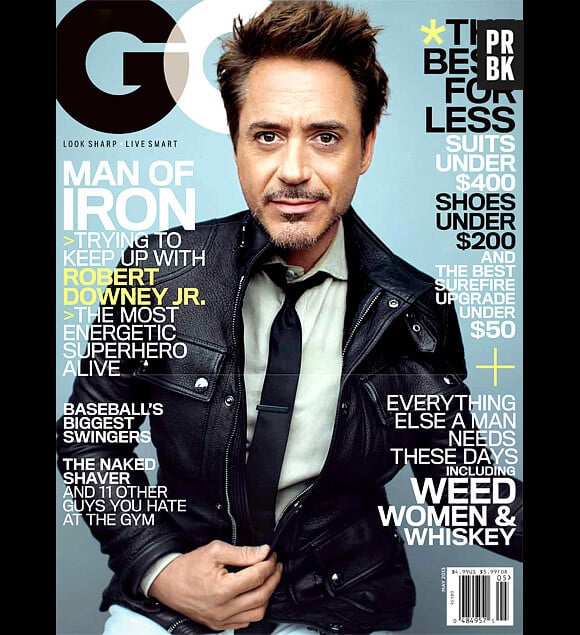 Robert Downey Jr se livre à GQ