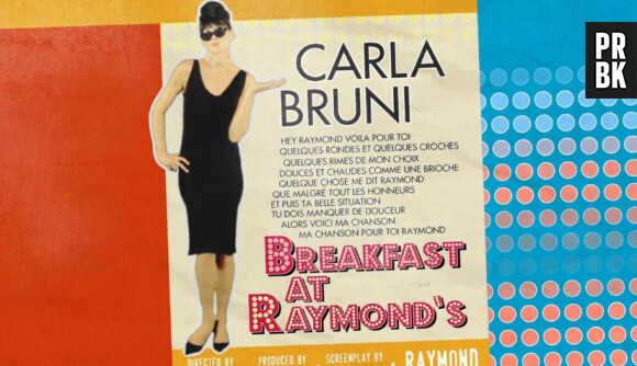 Carla Bruni se la joue Audrey Hepburn dans le clip de Mon Raymond