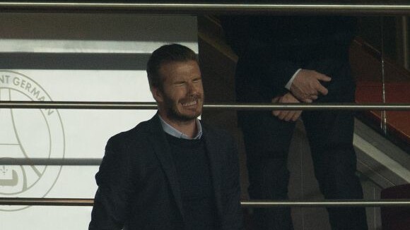 David Beckham (PSG) supporter n°1 des Parisiens aux côtés de ses fils