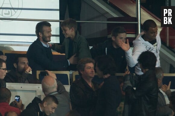 David Beckham et ses fils ont célébré l'égalisation du PSG contre Valenciennes