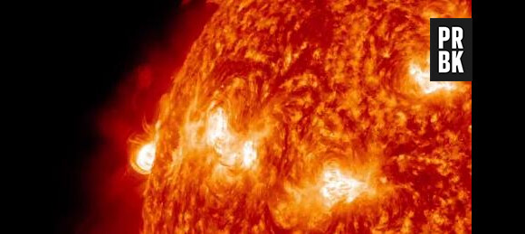 Les images des éruptions solaires sont impressionnantes