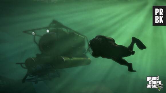 Des plongées sous-marines dans GTA 5