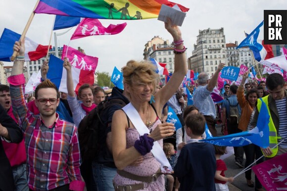 Pour des raisons de sécurité, Frigide Barjot ne manifeste pas cet après-midi avec les partisans anti-mariage gay