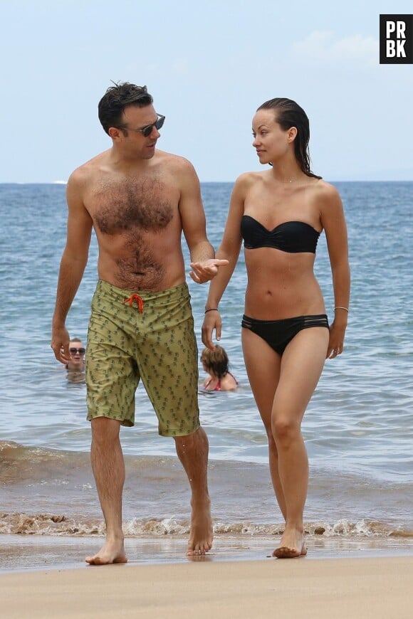 Olivia Wilde et Jason Sudeikis en vacances à Hawaii
