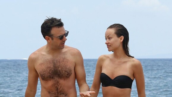 Olivia Wilde en bikini avec Jason Sudeikis, elle ne se cache pas