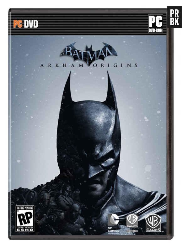 Une jaquette sombre pour Batman Arkham Origins