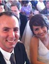 Estelle Denis a tweeté une photo du mariage de Jean-Philippe Doux et de Solène Chavanne