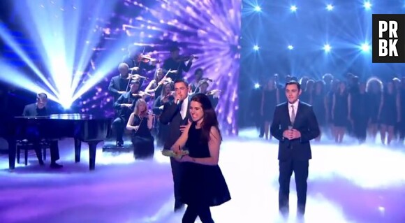 Natalie, ancienne candidate recalée, a jeté des oeufs sur Simon Cowell en pleine finale de Britain's Got Talent