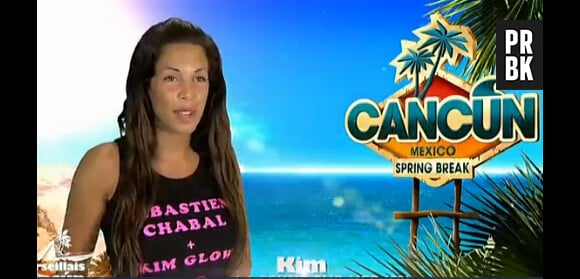 Kim ne veut pas rester seule dans Les Marseillais à Cancun