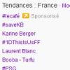 Karine Berger deux fois parmi les trending topics de Twitter