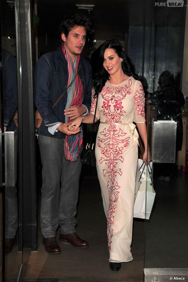 John Mayer et Katy Perry pendant un rendez-vous amoureux en février 2013