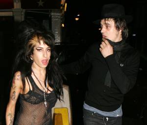 Pete Doherty et Amy Winehouse en mai 2008 à Londres