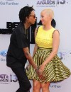 Amber Rose et Wiz Khalifa très complices aux BET Awards 2013