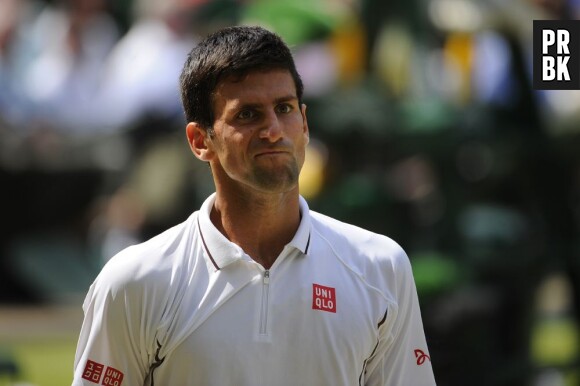 Novak Djokovic a été rappelé à l'ordre par les officiels de Wimbledon 2013
