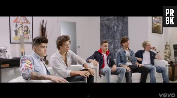One Direction dans le clip de Best Song Ever