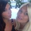 Hollywood Girls 3 : Nabilla Benattia et Caroline Receveur prennent la pose à Los Angeles.
