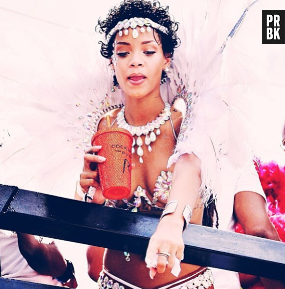 Rihanna : la chanteuse profite du carnaval de la Barbade