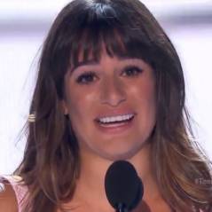 Lea Michele : hommage émouvant à Cory Monteith aux Teen Choice Awards 2013